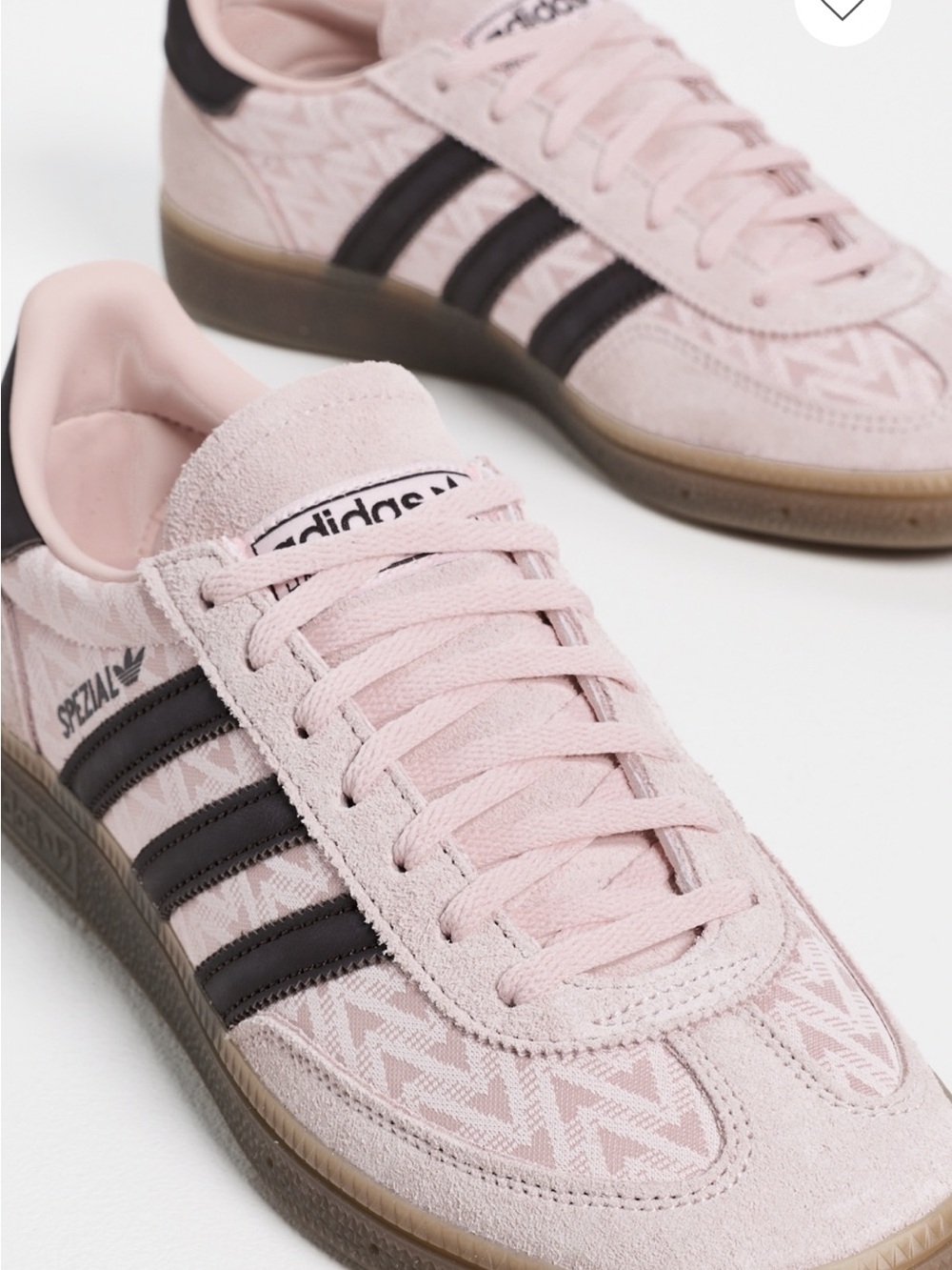 NIB adidas Handball Spezial Sandy Pink Coffee Gum Sneakers (Multiple Sizes) - Picture 2 of 8